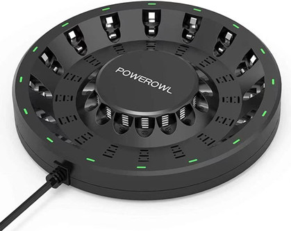 16 Bay AA AAA Battery Charger